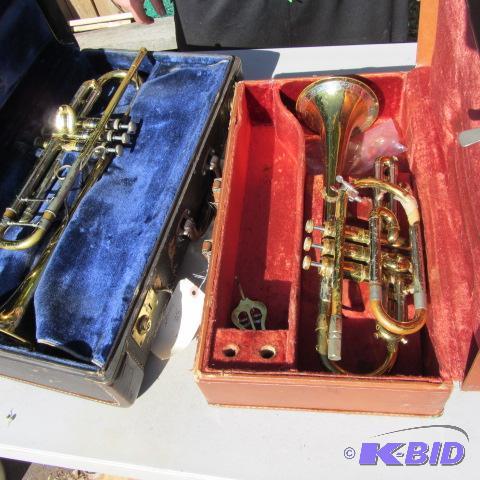 lot 151 image: Trumpet & Coronet