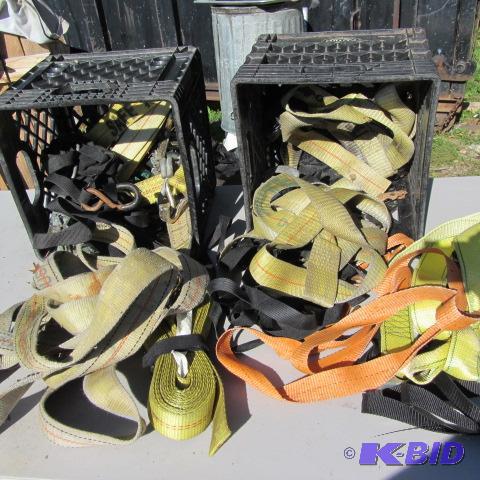 lot 153 image: Tow & Ratchet Straps
