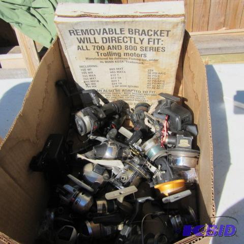 lot 167 image: Motor Bracket, Fishing Reels