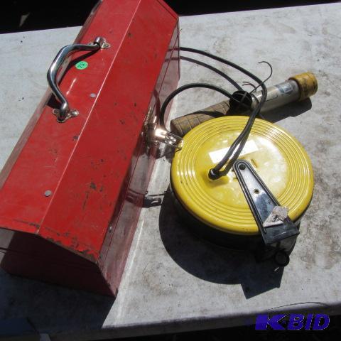 lot 172 image: Roadside Flares, Cord Reel