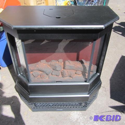 lot 20 image: Electric Fireplace, 3-Sided
