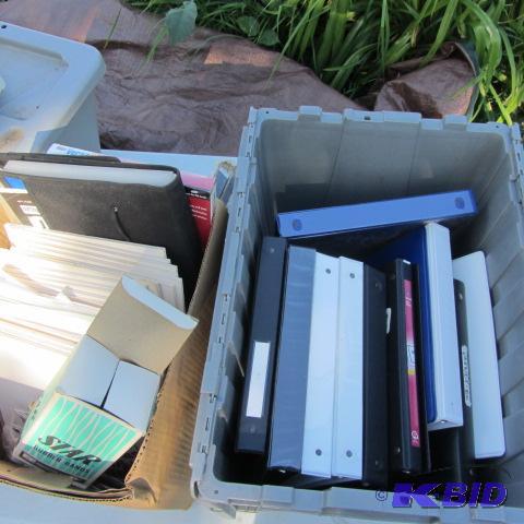 lot 216 image: Ring Binders, Foam Core