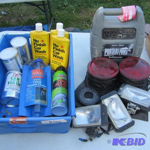 lot 237 image: Auto Care Products