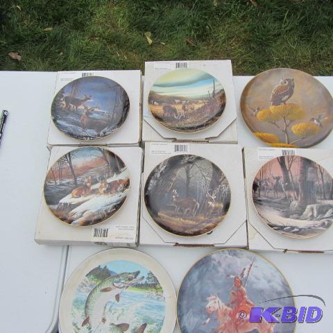 lot 296 image: Terry Redlin Plates