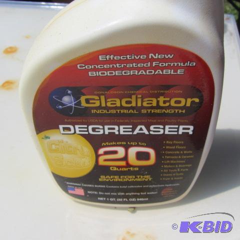lot 43 image: Gladiator Degreaser