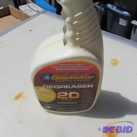 lot 44 image: Gladiator Degreaser