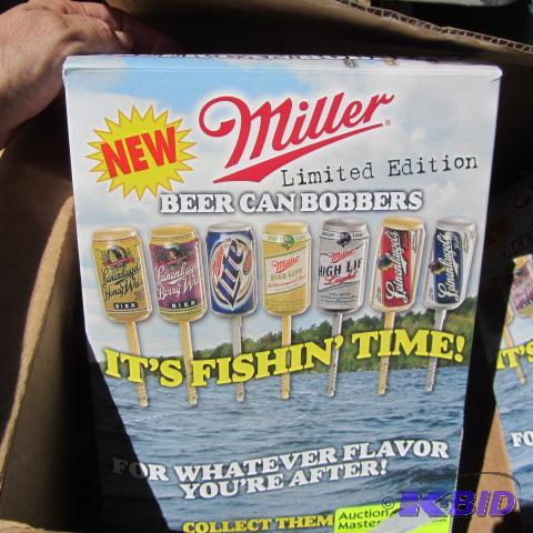 lot 52 image: Miller Beer Can Bobbers