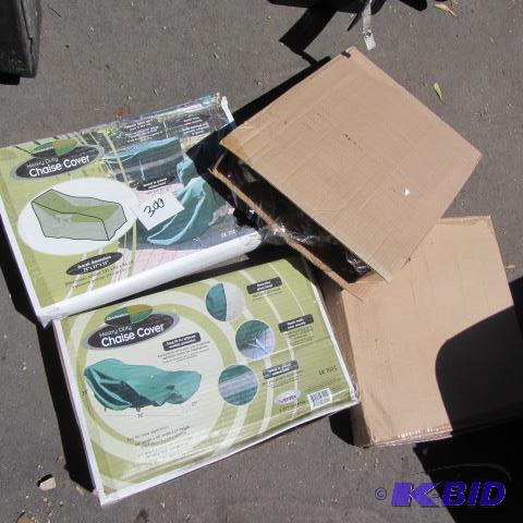 lot 58 image: Chaise Lounge Covers