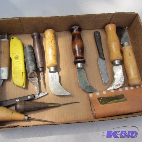 lot 82 image: Utility Knives, Punches
