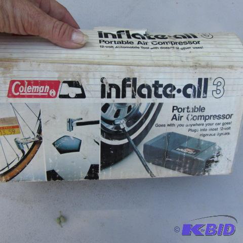 lot 90 image: Coleman Air Compressor