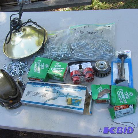 lot 99 image: Lag Screws, Bolts, Driver