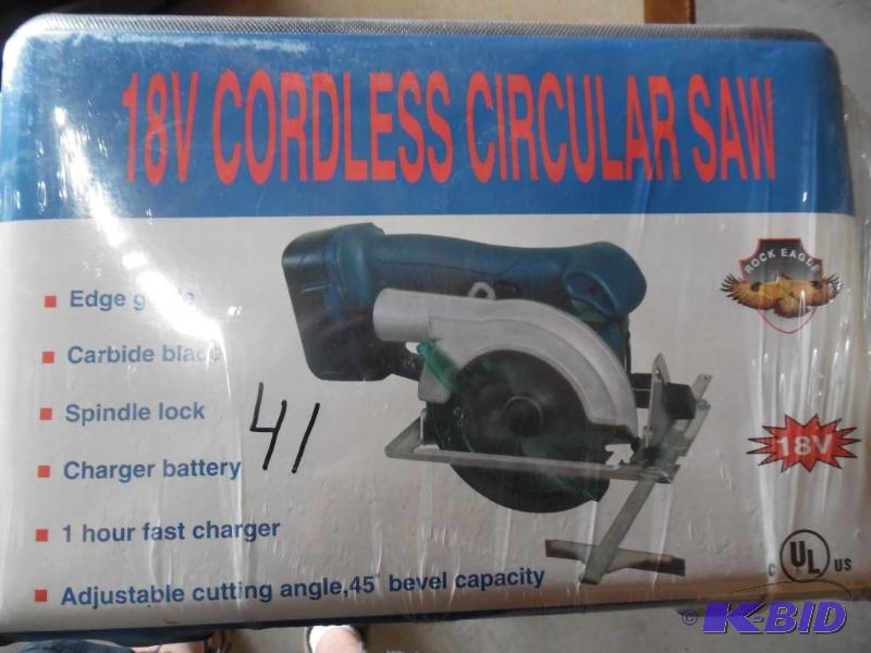 Cordless circular saw