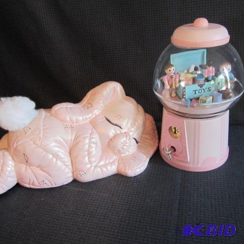 lot 100 image: Music Box & Bunny