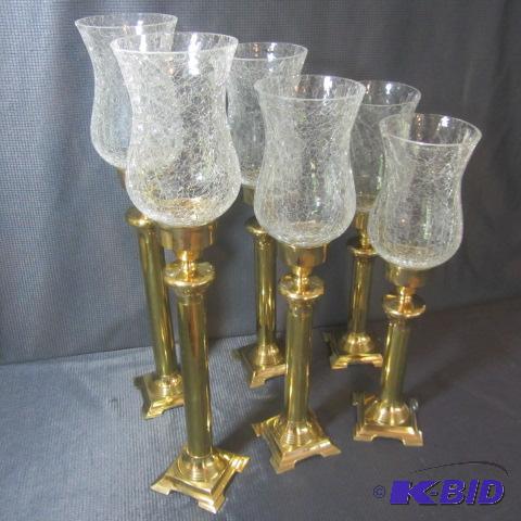 lot 102 image: Hurricane Lamps