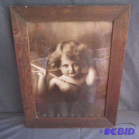 lot 11 image: Vintage Cupid Awake