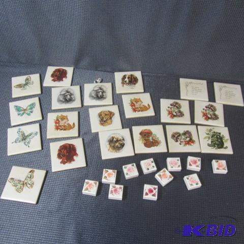 lot 136 image: Tile Magnets