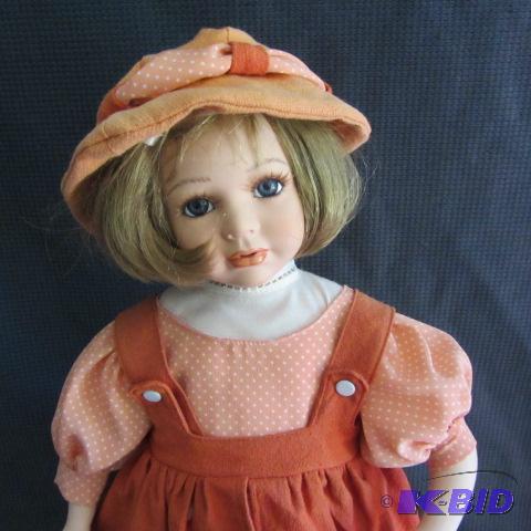 lot 16 image: German Porcelain Doll
