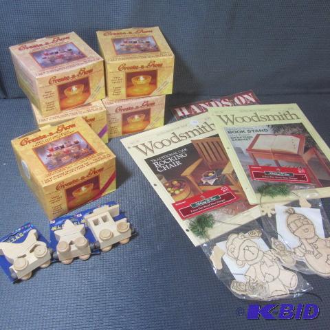 lot 164 image: DIY Candles, Woodworking