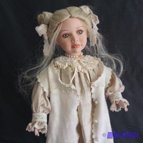 lot 17 image: German Porcelain Doll