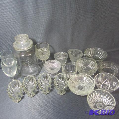 lot 170 image: Fancy Glass, Candy Dishes