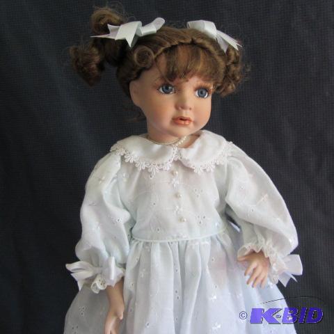 lot 19 image: German Porcelain Doll
