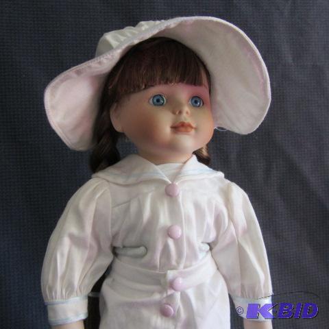 lot 24 image: German Porcelain Doll