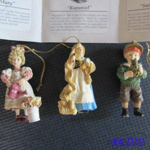 lot 244 image: Doll Ornaments