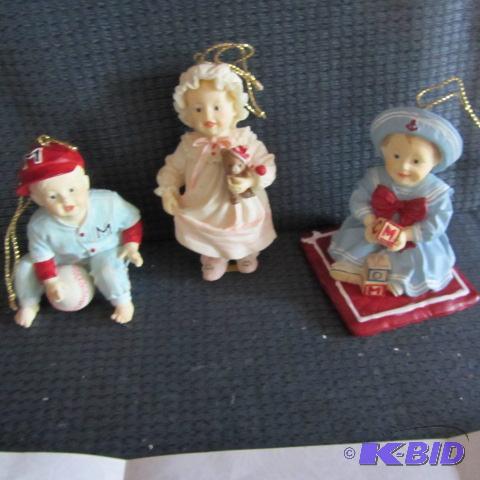 lot 245 image: Doll Ornaments