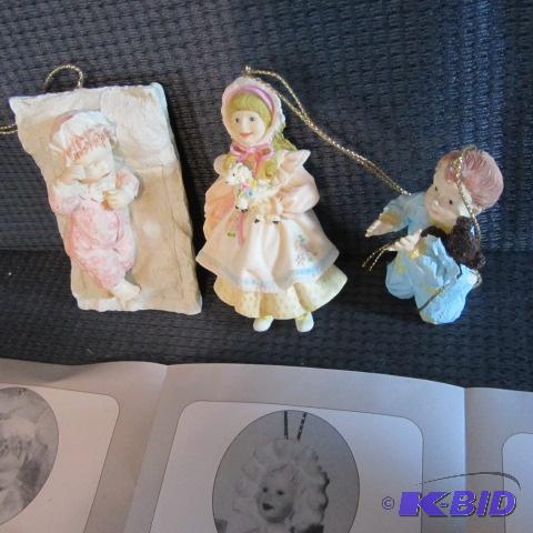 lot 246 image: Doll Ornaments