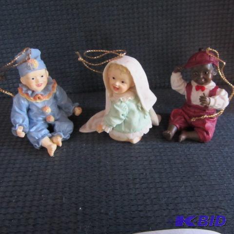 lot 248 image: Doll Ornaments