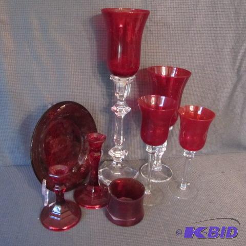 lot 282 image: Red & Crystal