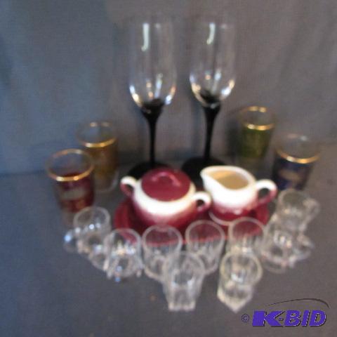 lot 290 image: Vintage Glasses
