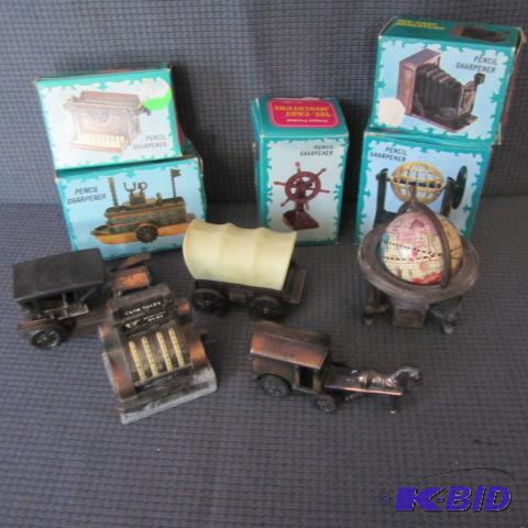 lot 322 image: Figural Pencil Sharpeners