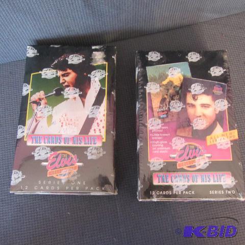 lot 328 image: Elvis Card Sets