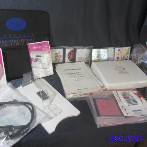 lot 352 image: CM Folder Book, Embroidery Machine