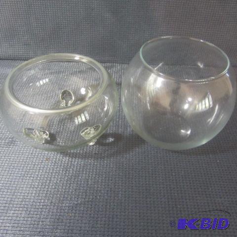 lot 356 image: Fancy Crystal Bowls