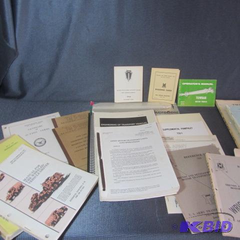 lot 398 image: US Army Field Manuals