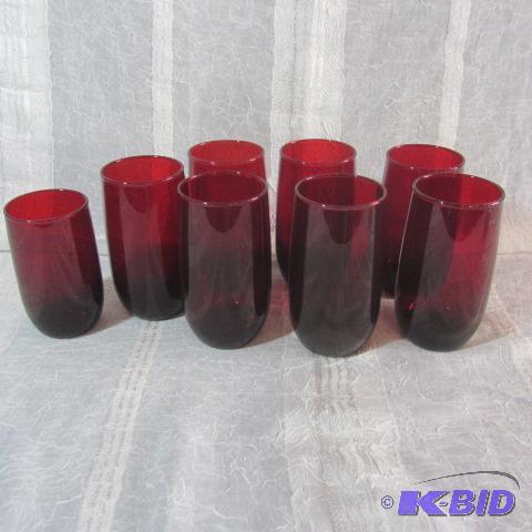 lot 402 image: Ruby Roly Poly Glasses