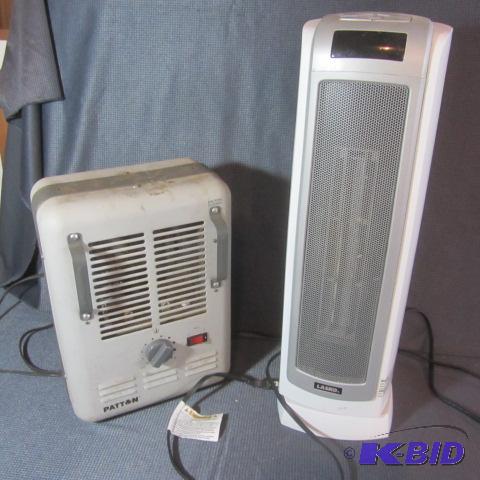 lot 425 image: Lasko Tower & Patton Heaters