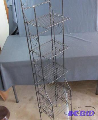 lot 448 image: Wire Folding Shelf
