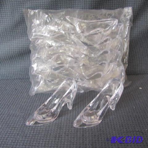 lot 475 image: Cinderellas Acrylic Slippers