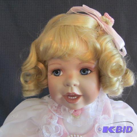 lot 50 image: Lauren Porcelain Doll