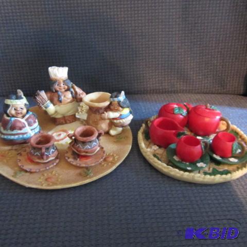 lot 80 image: Miniature Tea Sets