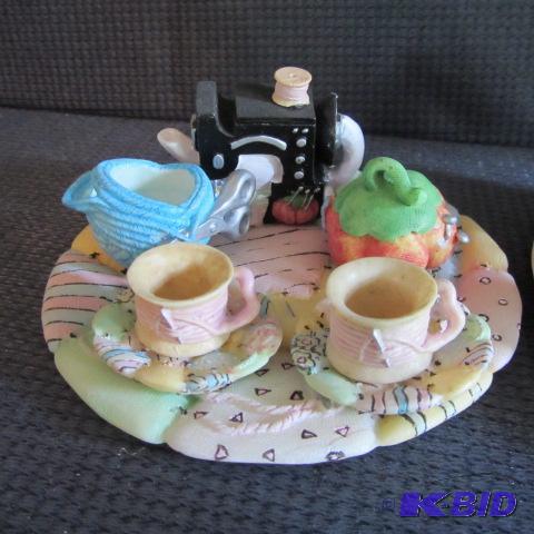 lot 82 image: Miniature Tea Sets
