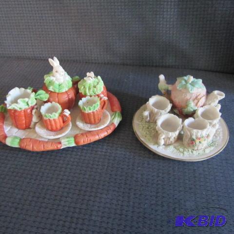 lot 84 image: Miniature Tea Sets