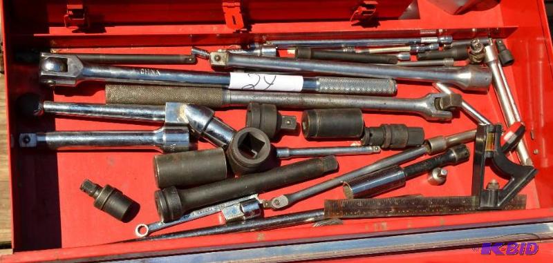 lot 24 image: Heavy Duty Impact Socket Set. Bring your own ...