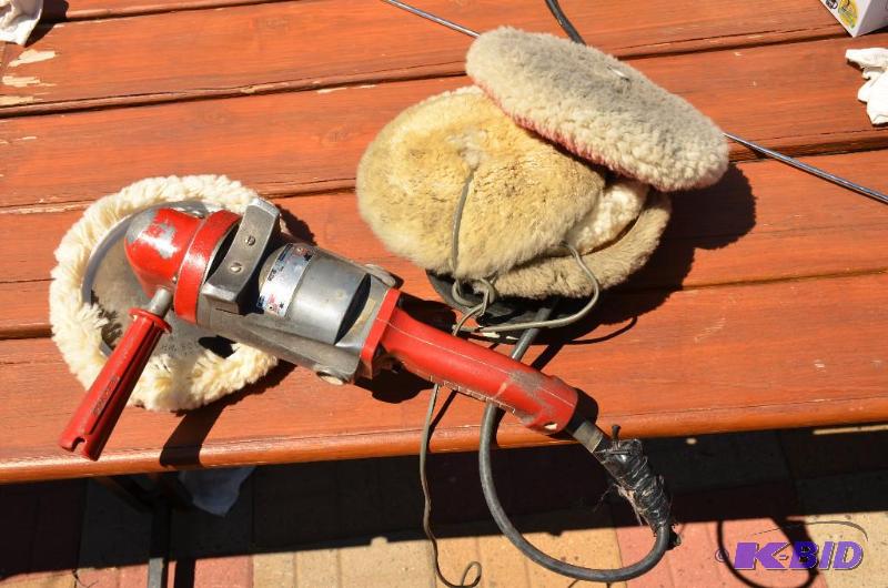 lot 53 image: GrinderBuffer RPM 1750 w3 additional buffer...