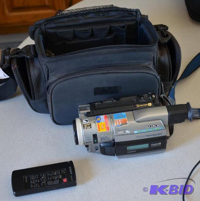 lot 54 image: Sony Digital Video recording handycam&nbspdi...