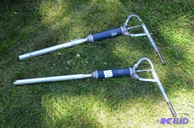 lot 55 image: 2 ATD Heavy duty &nbspBarrel pumps 35&q...