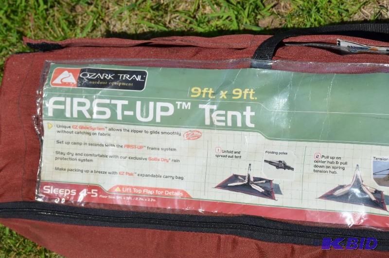 lot 65 image: Camping tent. Ozark Trail outdoor equipment G...